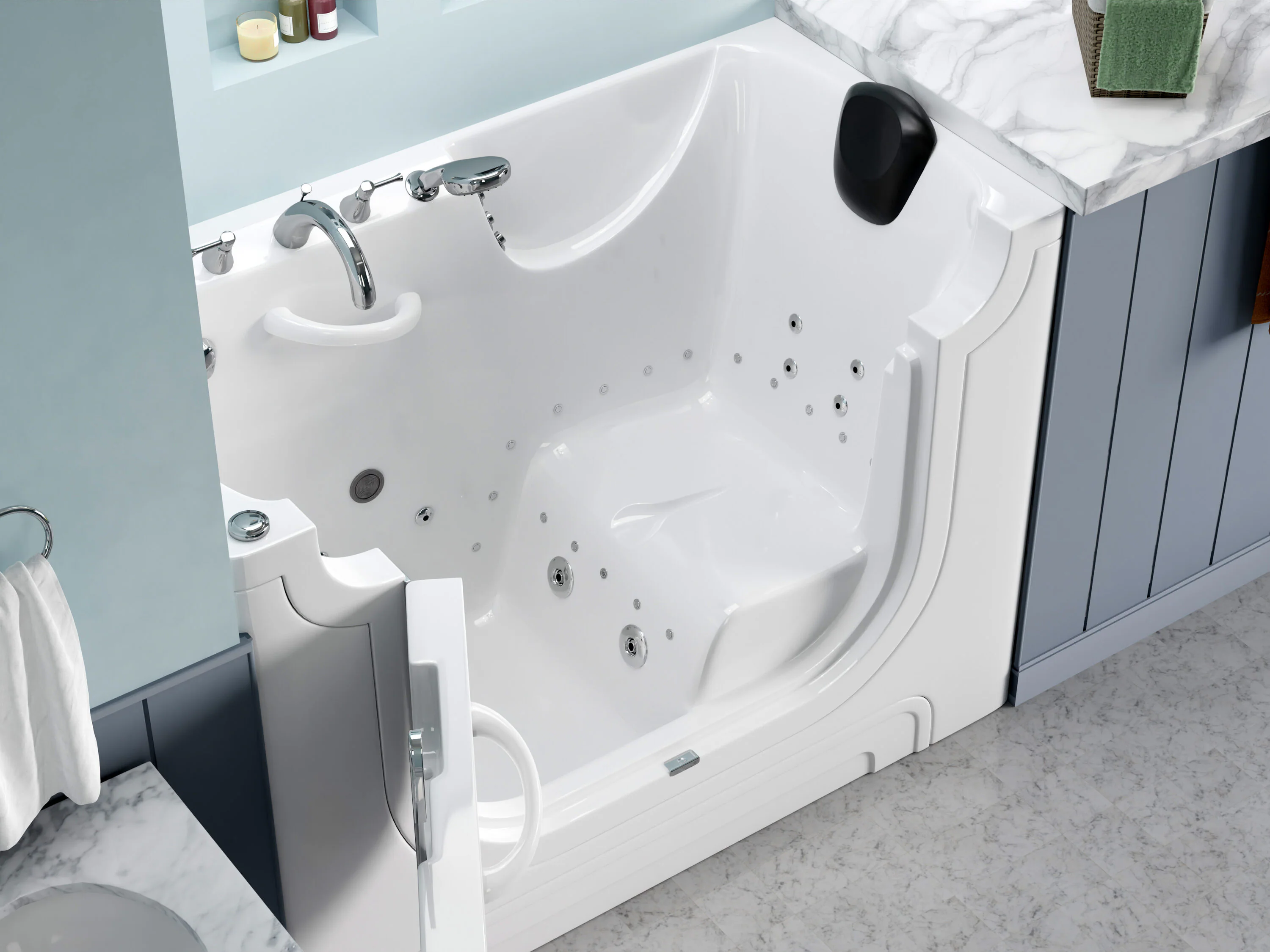 Walk-In Tub Installations visual reference for Wise Handy