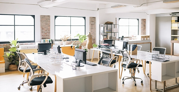 Well-kept commercial interior with a clean professional feel